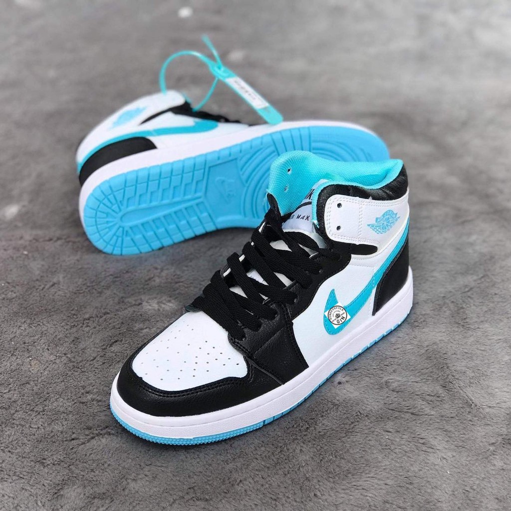 [Mã FATHANG5 giảm 10K đơn 50K] Giày Sneaker JD 1 cổ cao xanh ngọc - ( KÈM HÌNH THẬT ) - Gin Store (Gin Store V) | BigBuy360 - bigbuy360.vn