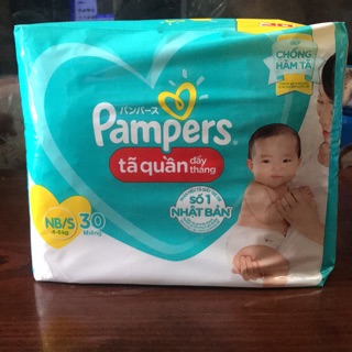 Tã quần pampes nb/s 30 miếng 5/8 kg