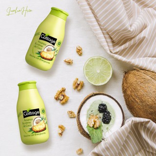 SỮA TẮM COTTAGE HƯƠNG DỨA VÀ DỪA ♥ COTTAGE ENERGIZING SHOWEL GEL PINEAPPLE & COCONUT