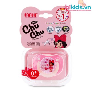 Farlin - Ty ngậm silicone (xanh, hồng)