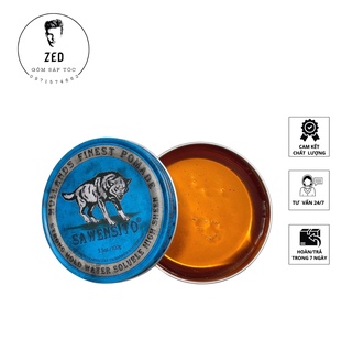 Sáp vuốt tóc sawensito sói xanh blue 100gr. tạo kiểu, giữ nếp cho tóc. hàng chính hãng
