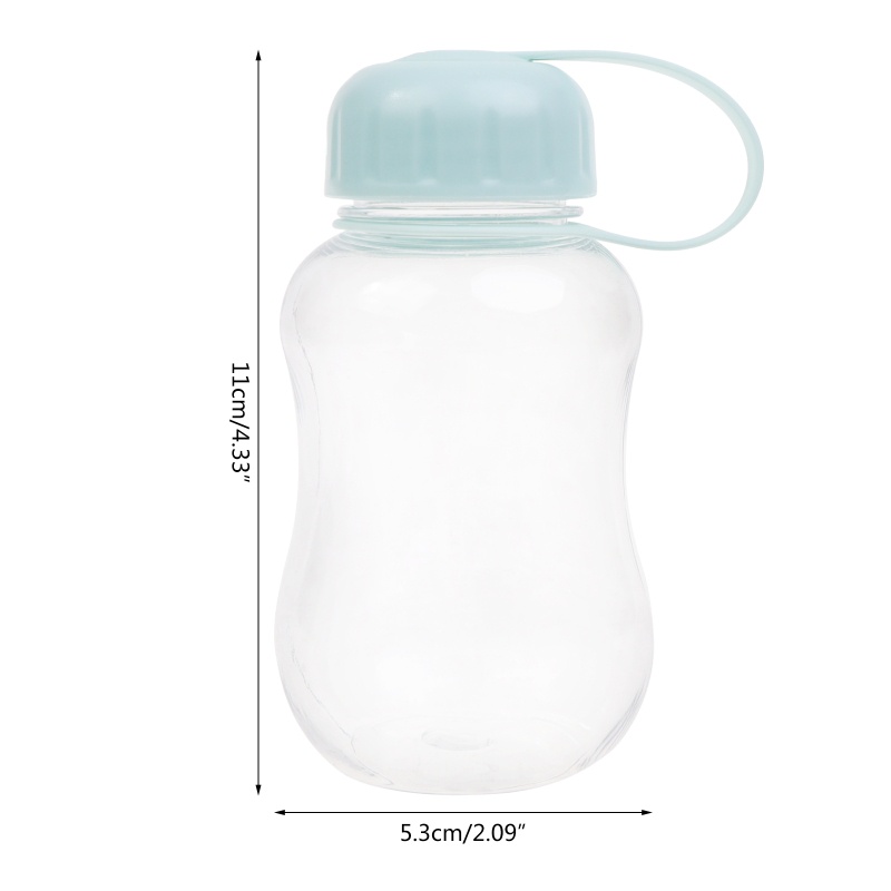 Bình Nước Nhựa Mini 200Ml Nhiều Màu Dễ Thương Cho Bé