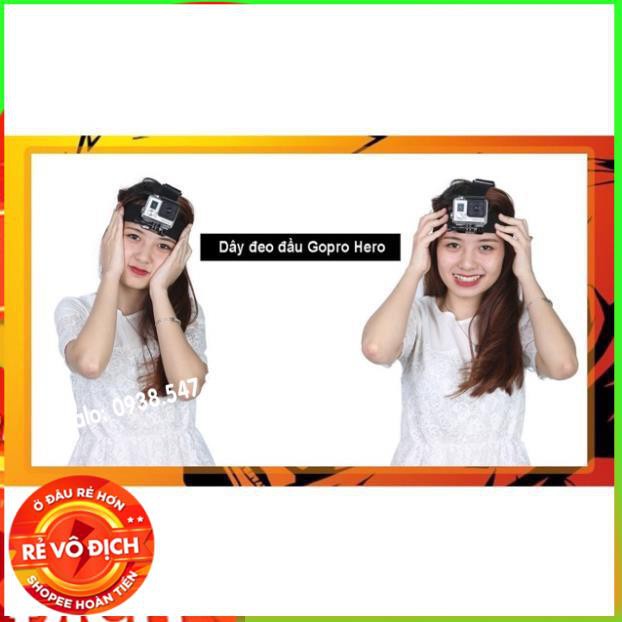 [Tặng kèm ... Phụ kiện]  Bộ dây đeo đầu camera hành trình | BigBuy360 - bigbuy360.vn