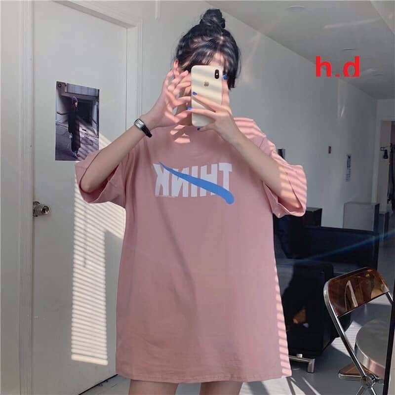 Áo phông THINK gạch chéo HD6