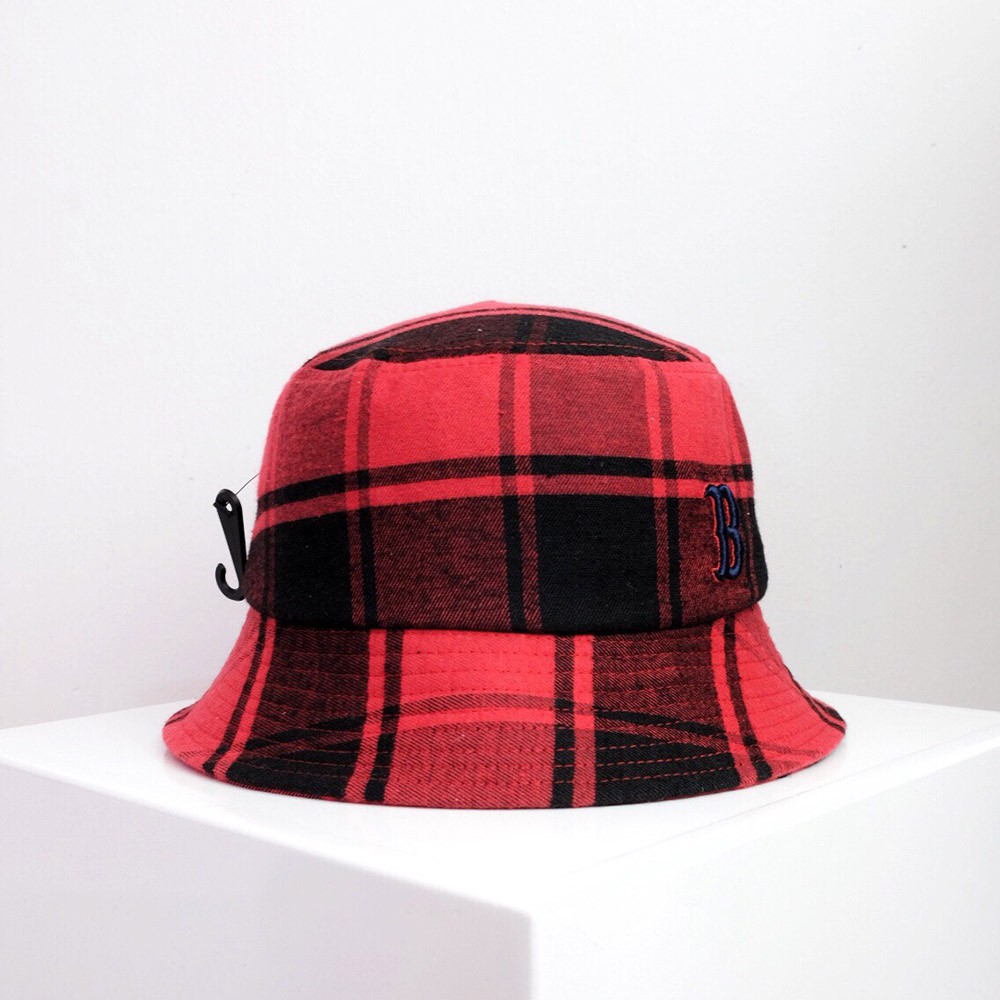 Nón bucket chính hãng, mũ bucket kẻ Hàn Quốc cá tính - TẶNG KÈM HỘP CHÍNH HÃNG