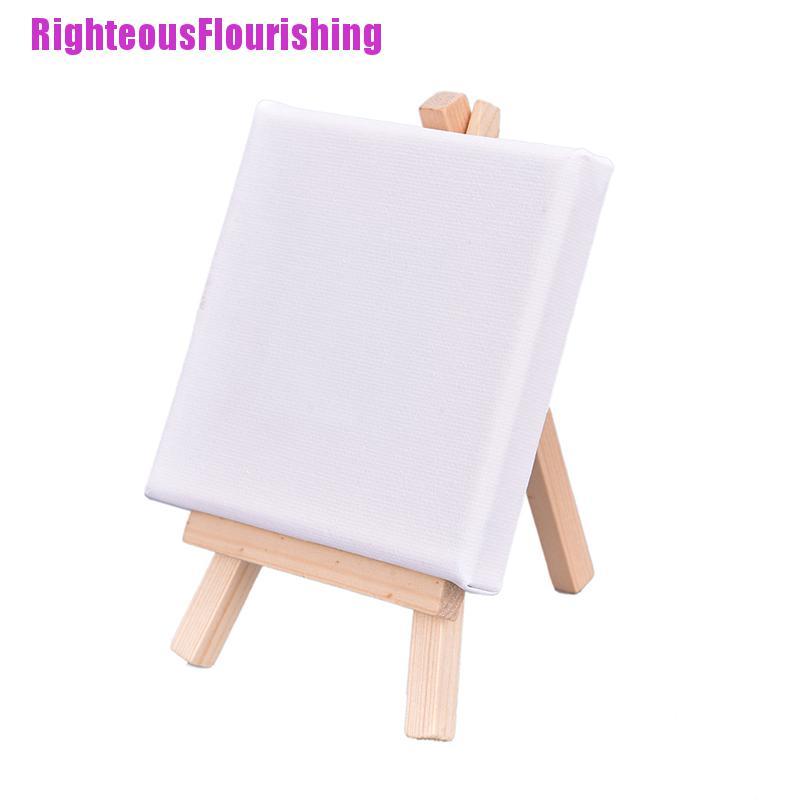 Tranh Vẽ Canvas Mini 10cm X 10cm Cho Bé