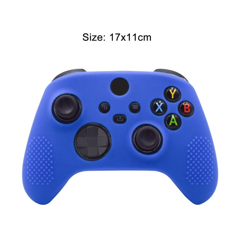 RUN  Soft Silicone Protective Case Shell Cover Skin For -Xbox Series X S Controller Gamepad Game Accessories