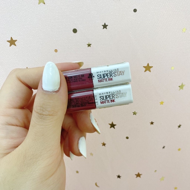 Son kem lì maybelline 2.7ml số 80 Hồng tím