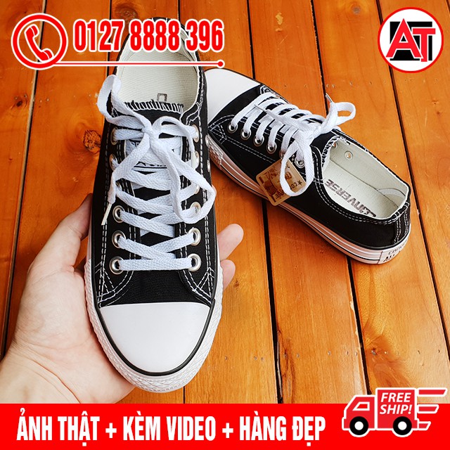 ⚡[SALE OFF] Giày Thể Thao CV Classic Đen Trắng Khuyến Mãi | BigBuy360 - bigbuy360.vn