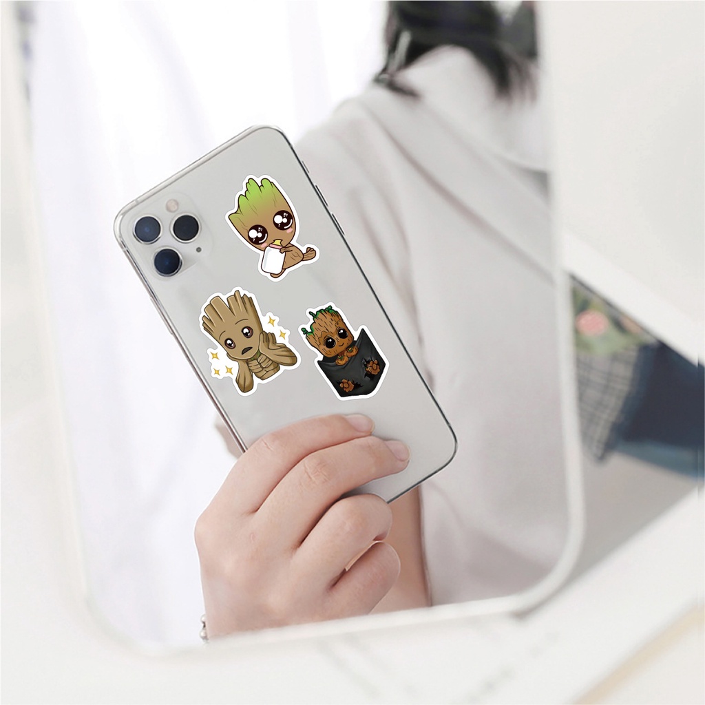 Bộ 50/25/10 Sticker Dán Chống Thấm Nước Hình Guardians of The Galaxy