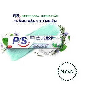 Kem đánh răng P/S (PS) 230g Bảo Vệ 123 Baking Soda - Hương Thảo