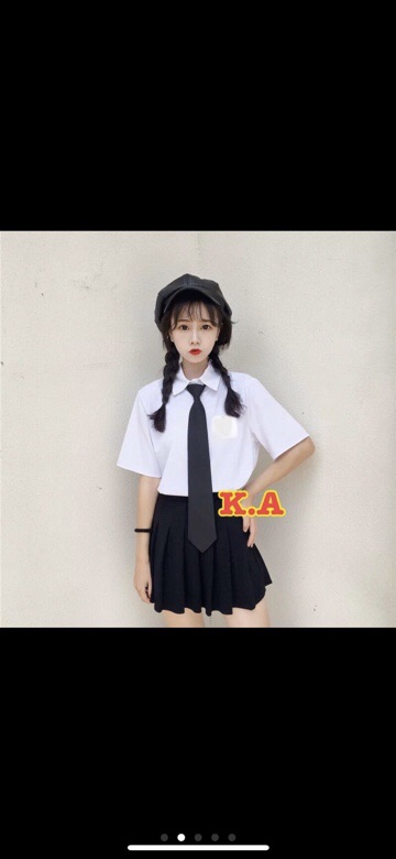 Sét học sinh kèm cà vạt 🌿🌿