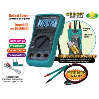 Đồng hồ đo điện tử Pro'skit MT-1232