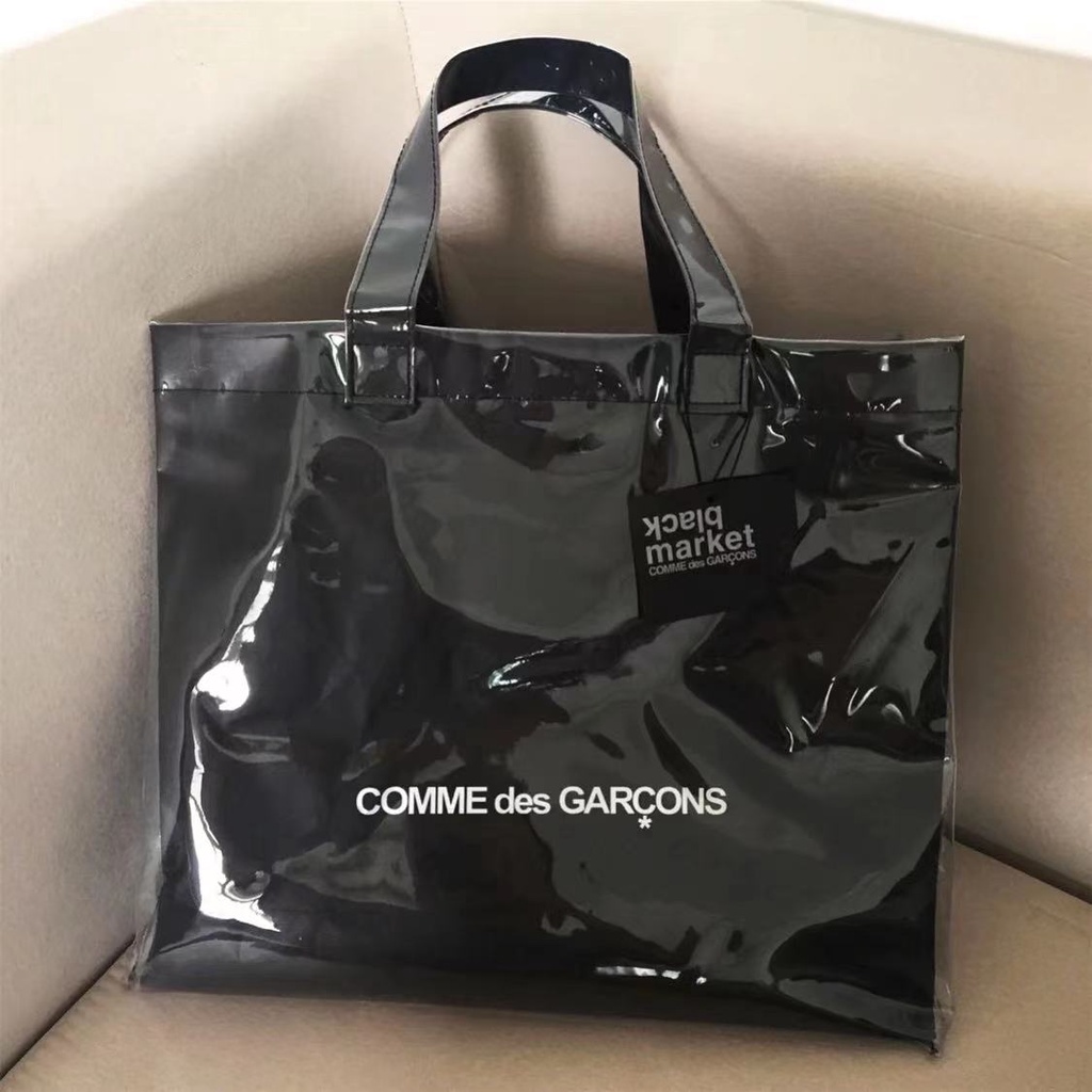 Túi Xách Tay Bằng Giấy Kraft Trong Suốt Phong Cách Âu Mỹ Rei Kawakubo CDG