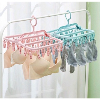 Móc chùm 32 kẹp phơi đồ trẻ em