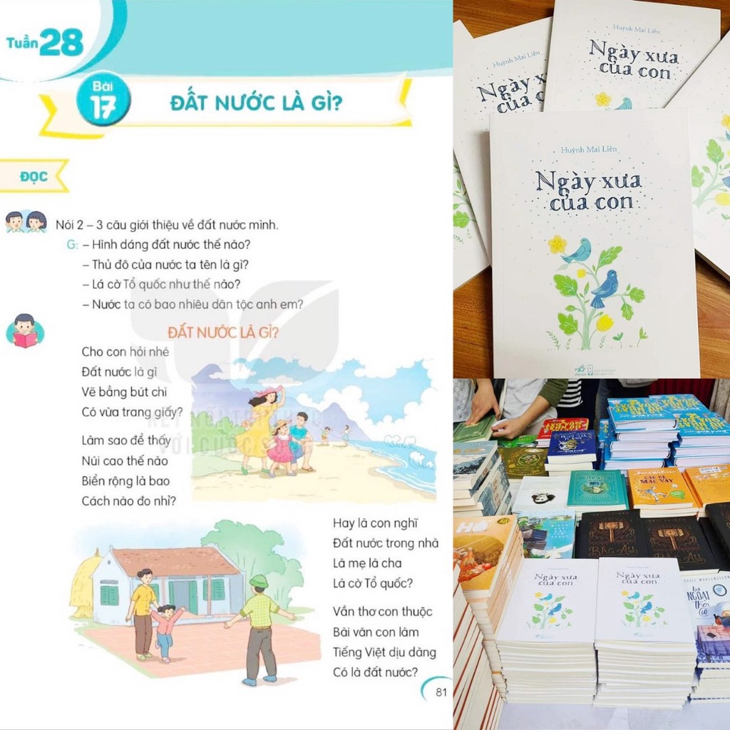 Sách - Ngày xưa của con ( Nhã Nam )