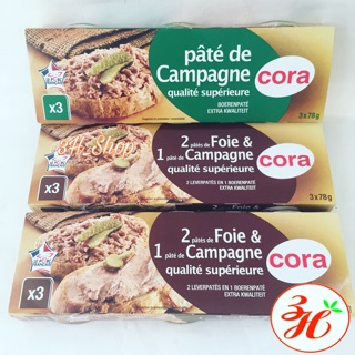 Pate Cora gan heo date T10/24 Pháp