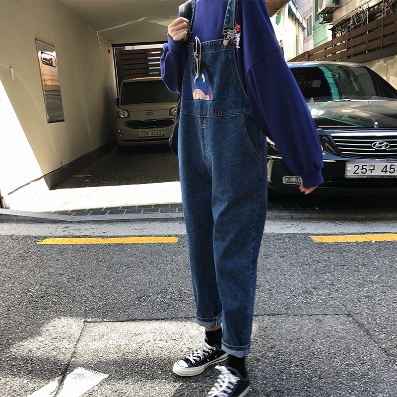 [ORDER] Quần yếm jean con lừa ulzzang | BigBuy360 - bigbuy360.vn