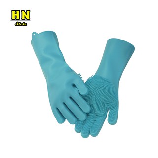 Găng tay silicon kiêm miếng rửa bát - GANGTAYSLC