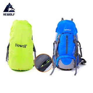 Balo du lịch leo núi dã ngoại  chính hãng Hewolf 50 lít HWB1650