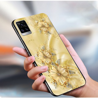 Ốp lưng điện thoại mặt kính cường lực giả đá Vivo V20 Ốp điện thoại cao cấp Shop,viet9