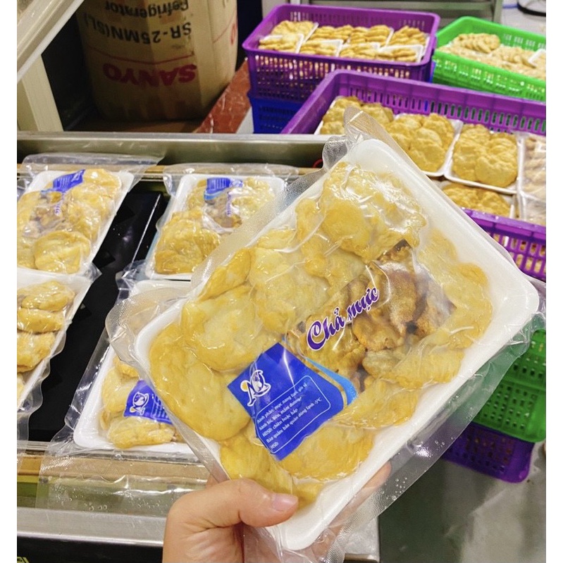 Chả mực giã tay khay 500gr