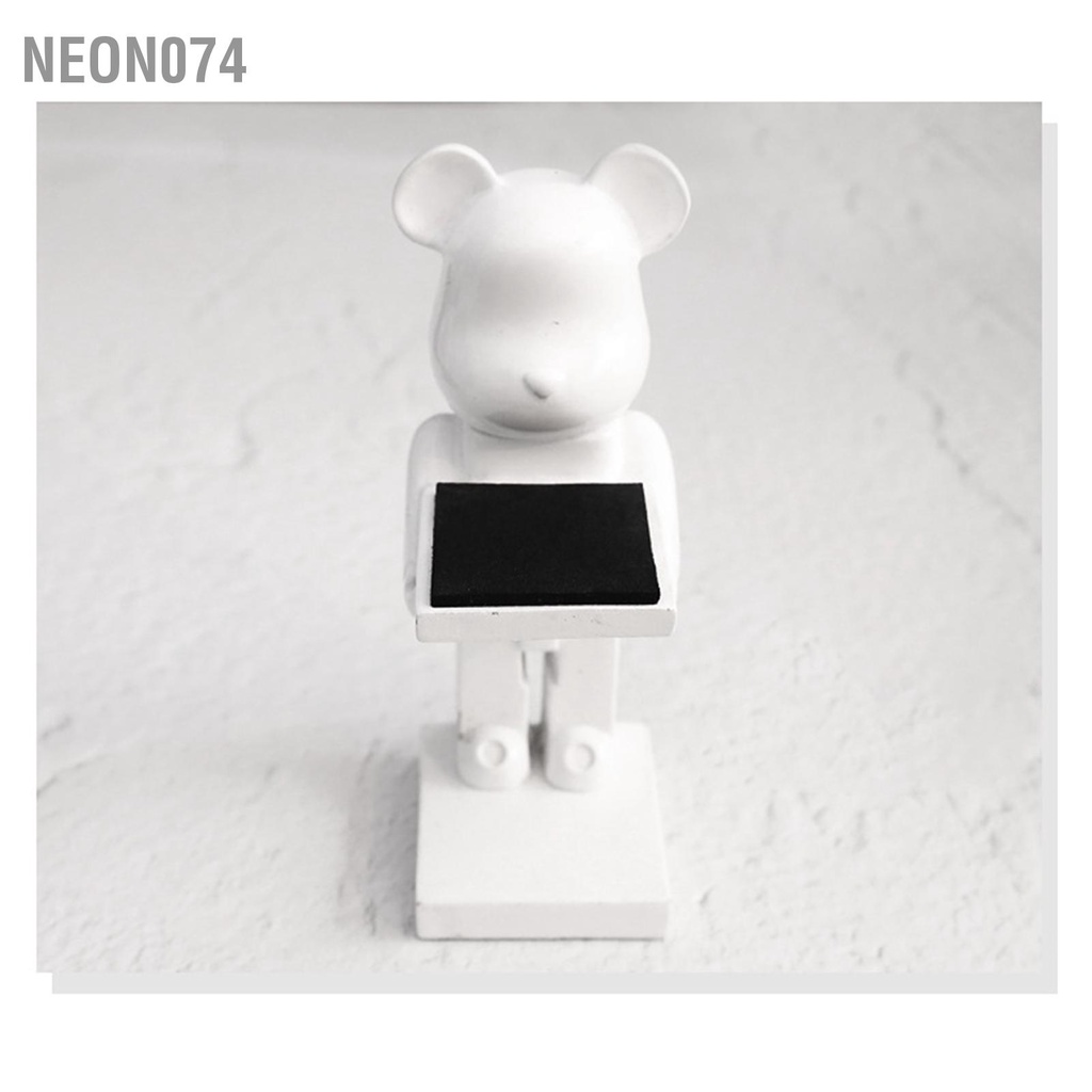 Giá đỡ đồng hồ để bàn hỗ trợ sạc trưng bày bằng nhựa phong cách tinh tế - Neon074