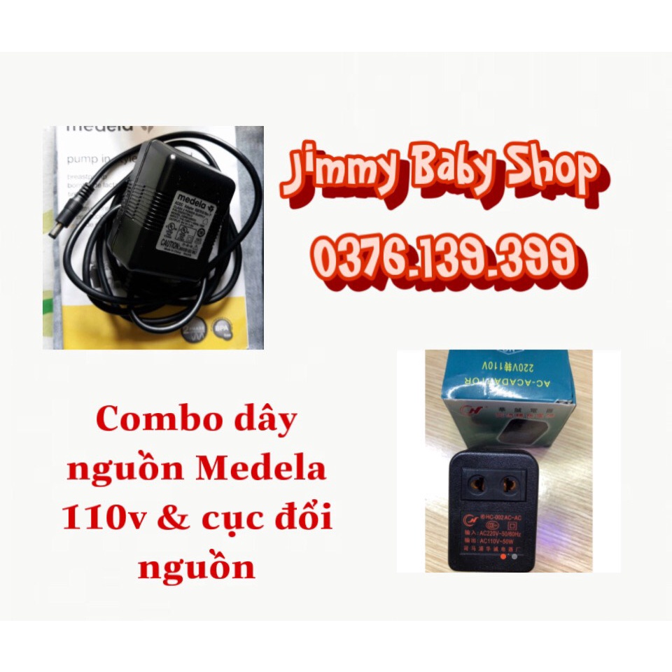Adapter Nguồn máy hút sữa Medela Pump 110V chính hãng NEW