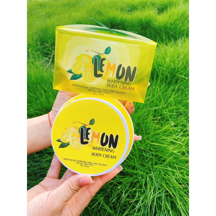 Kem body trắng da Lemon 250gam