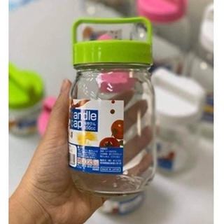 Lọ thủy tinh có quai xách 450ml