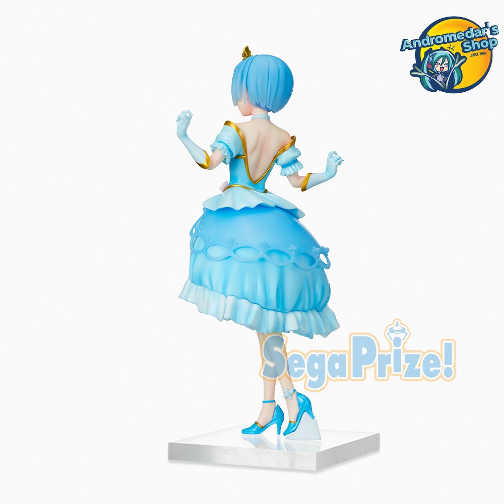 [Sega] Mô hình nhân vật Re:Zero Starting Life in Another World Ram &amp; Rem (Pretty Princess Ver.) Super Premium Figure