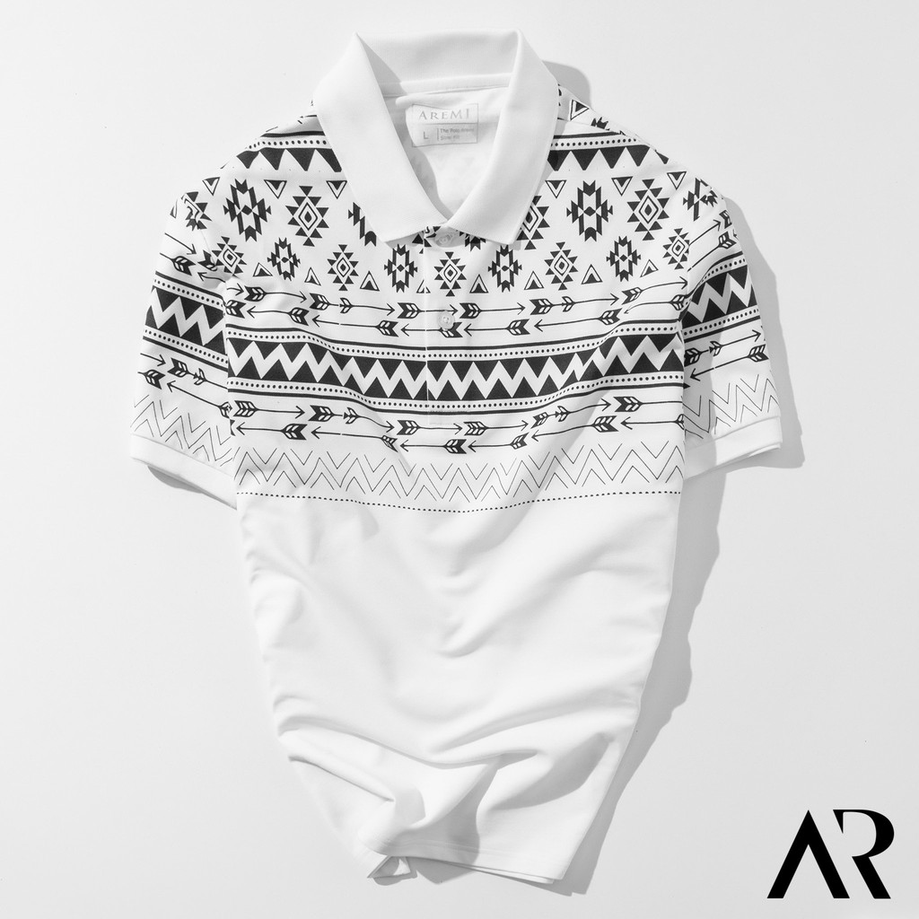 Áo polo nam trơn cổ trụ thun in 3d cao cấp from chuẩn thiết kế phong cách sang trọng,AREMI APL0010