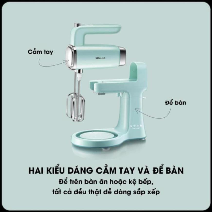 Máy đánh trứng Để Bàn Bear_Công |Suất 300W_Dung tích 4L_ Máy Đánh Trứng Đa Năng_Máy Trộn Bột_Đánh Kem_Đánh Trứng Cầm Tay