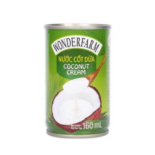 Nước cốt dừa wonder farm 160ml~400ml