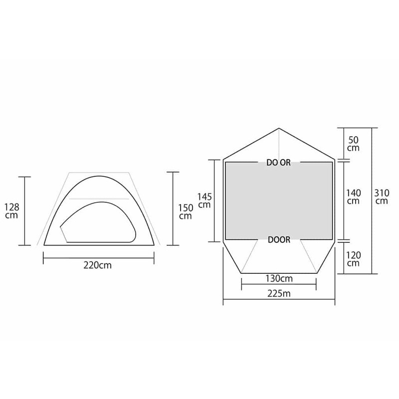 Lều 2 người Tent Mark Nomadica
