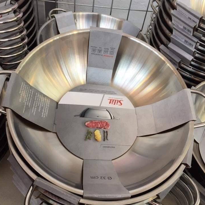 Chảo sâu lòng SILIT WOK 32cm, chảo xào