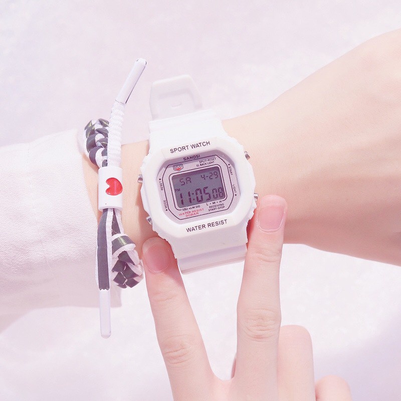 [Mã FAMARAL2 giảm 10K đơn 50K]ĐỒNG HỒ NAM NỮ SPORT SANOSI VUÔNG 377 THỂ THAO ĐIỆN TỬ CAO CẤP | BigBuy360 - bigbuy360.vn