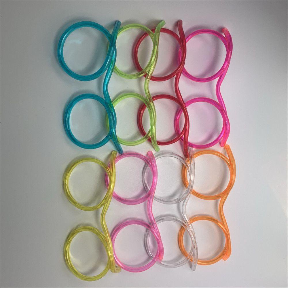 Ống Hút Hình Tròn Trong Suốt Bằng Nhựa An Toàn Thực Phẩm Cho Bé