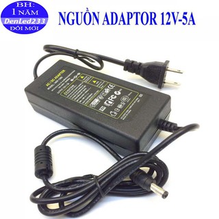 NGUỒN ADAPTER 12V 5A. BẢO HÀNH 1 NĂM ĐỔI MỚI