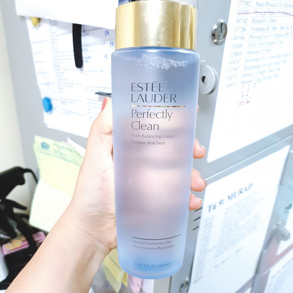 [US_ONLY] Nước hoa hồng cân bằng da Estee Lauder Perfectly Clean Fresh Balancing Lotion 400ml