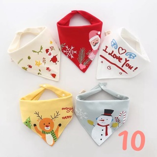 Combo 5 yếm dãi cotton thời trang siêu mềm cho bé a0159