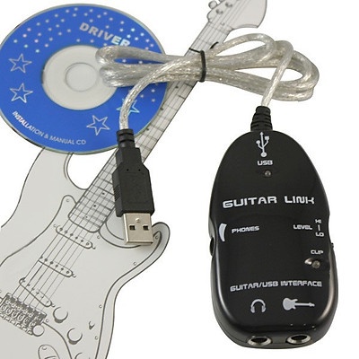 Cable USB Guitar Link kết nối đàn guitar với máy tính