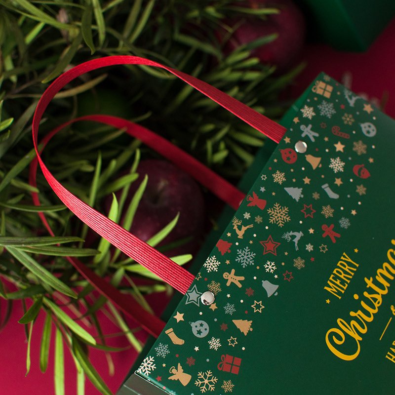 Túi giấy đựng quà giáng sinh Noel, quà tặng, gói quà Christmas bags , set 3 bag