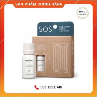 Dung dịch chấm mụn tràm trà AROMATICA Teatree 53 Blemish Spot 10ml