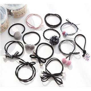 Set buộc tóc 12 dây