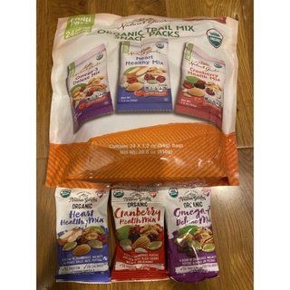 SIÊU SALE - HẠT TRAIL MIX organic 24 GÓI NATURE’S GARDEN CỦA MỸ