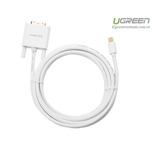 Cáp chuyển đổi Mini Displayport sang DVI dài 1.5M Ugreen 10443 chính hãng