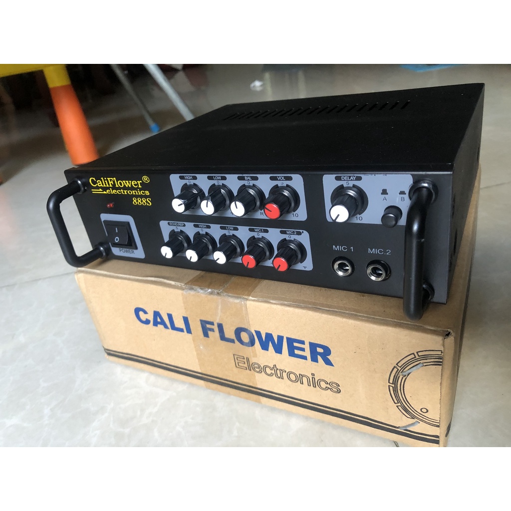 Amply Karaoke mini AC / DC 12V CALIFLOWER 888S