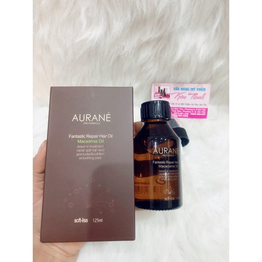 Dầu Dưỡng Phục Hồi Tóc Cao Cấp AURANE Soft Liss 125ml
