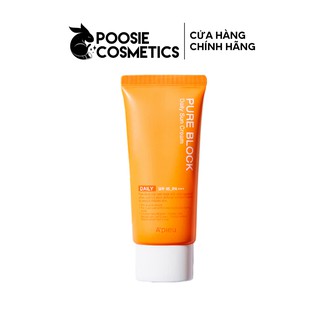 [A'PIEU] Kem chống nắng A’pieu Pure Block Natural Sun Cream SPF45/PA+++ 50ml